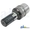 A & I Products Bearing Stub Shaft, 2200 Series, 1 3/8" 6 Spline, 1 3/8" Bearing Dia., 4 1/2" Length 2.5"x2.5"x6.5" A-D225009 - alternate 1
